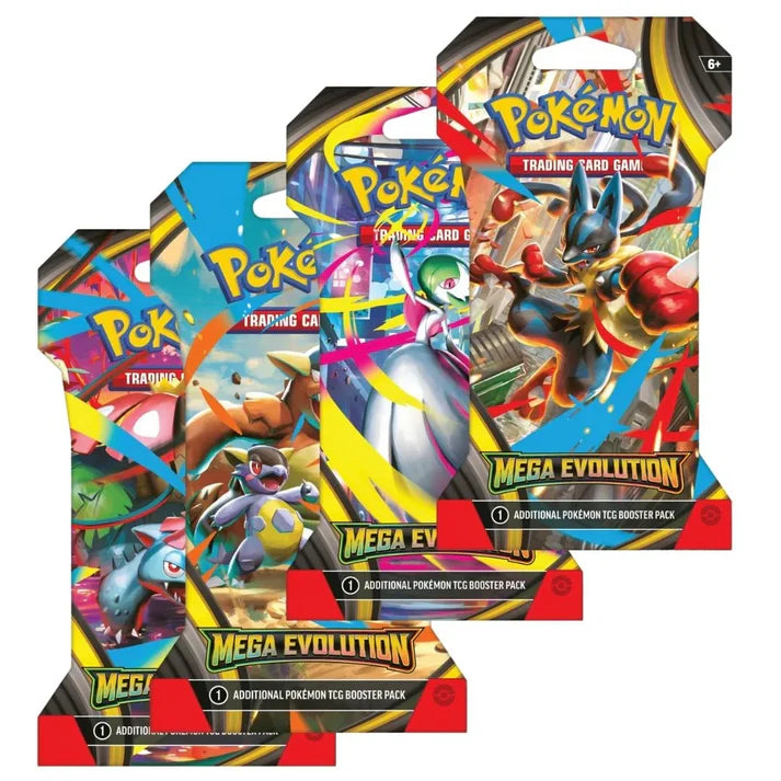 Sealed Case of 24 Blisters – Pokémon ME1: Mega Evolution – English