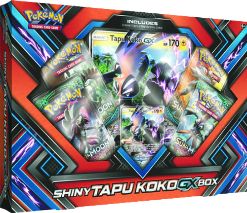 Shiny Tapu Koko GX Collection Box