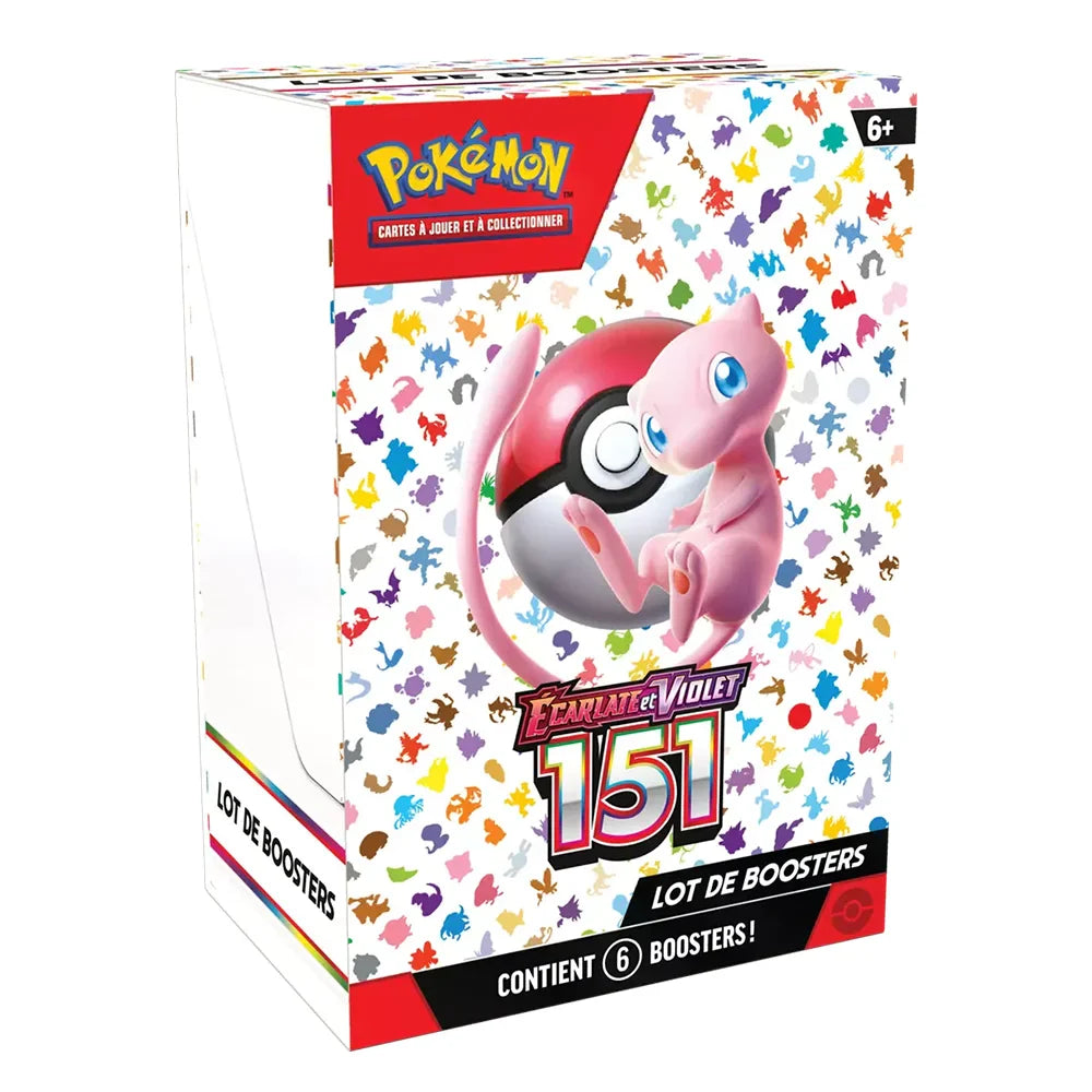 Pokemon EV03.5 – Écarlate et Violet 151 – Bundle 6 boosters