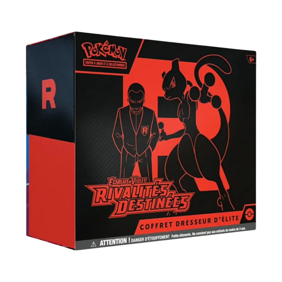 Coffret Dresseur d’Élite (ETB) – Pokémon EV10 : Rivalités Destinées (Écarlate et Violet)