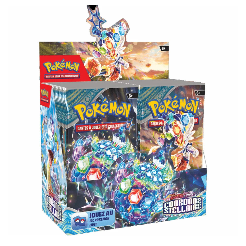 Pokémon – Display 36 Boosters EV07 – Écarlate et Violet : Couronne Stellaire