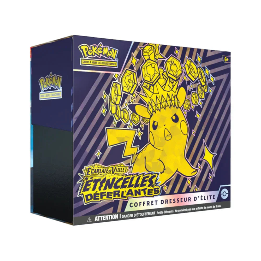 Pokemon EV08 : Étincelles Déferlantes – Coffret Dresseur d’Elite
