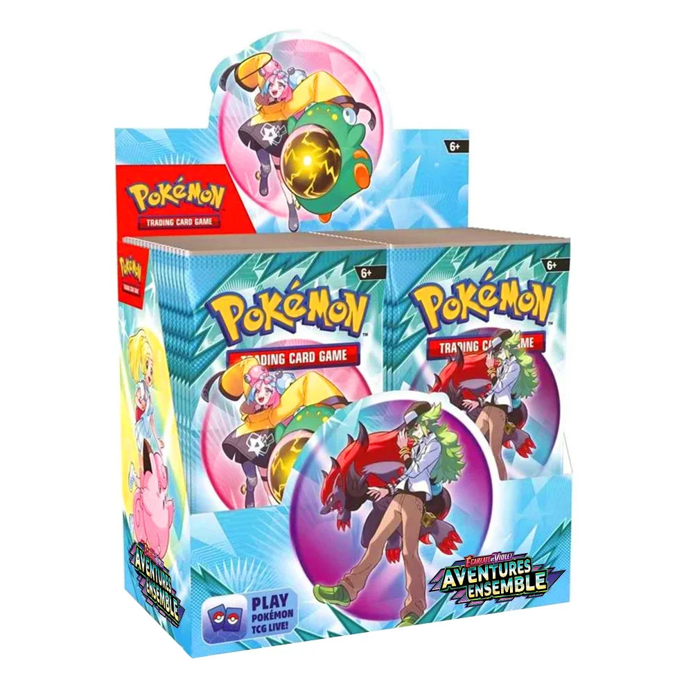 Pokémon – Display 36 Boosters EV09 – Écarlate et Violet : Aventures Ensemble