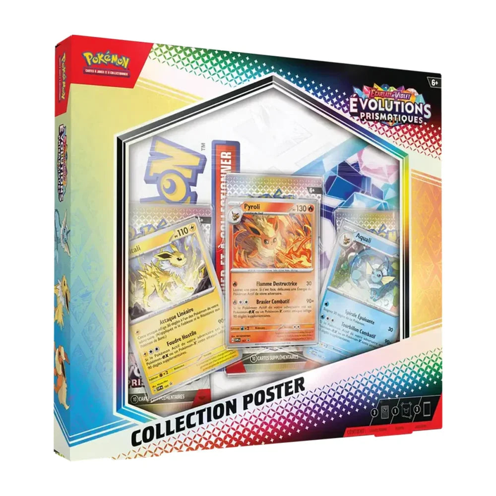 Coffret Collection Poster – Écarlate et Violet – Évolutions Prismatiques EV08.5