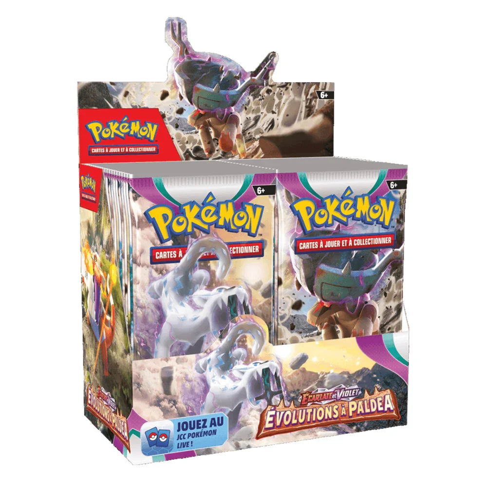 Pokémon – Display 36 Boosters EV02 – Écarlate et Violet : Evolutions à Paldea