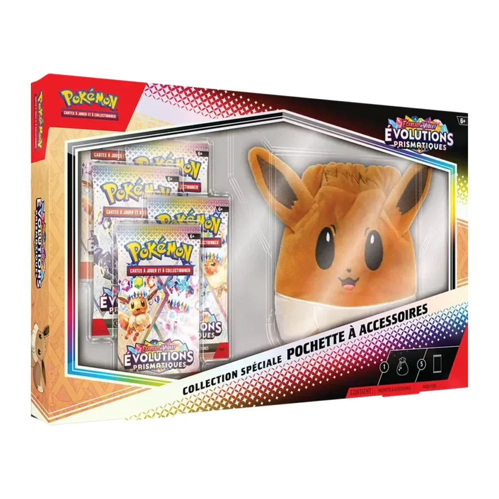 Coffret Pochette à accessoires spéciale collection – Pokemon – Évolutions Prismatiques EV08.5