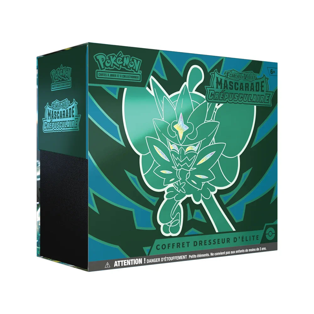 Pokémon EV06 : Mascarade Crépusculaire – Coffret Dresseur d’Elite