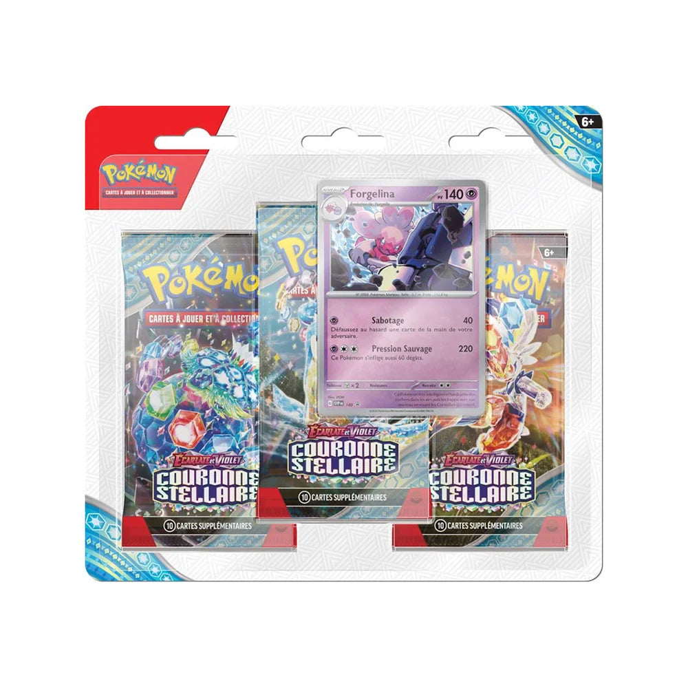 Tripack Pokémon EV07 : Couronne Stellaire