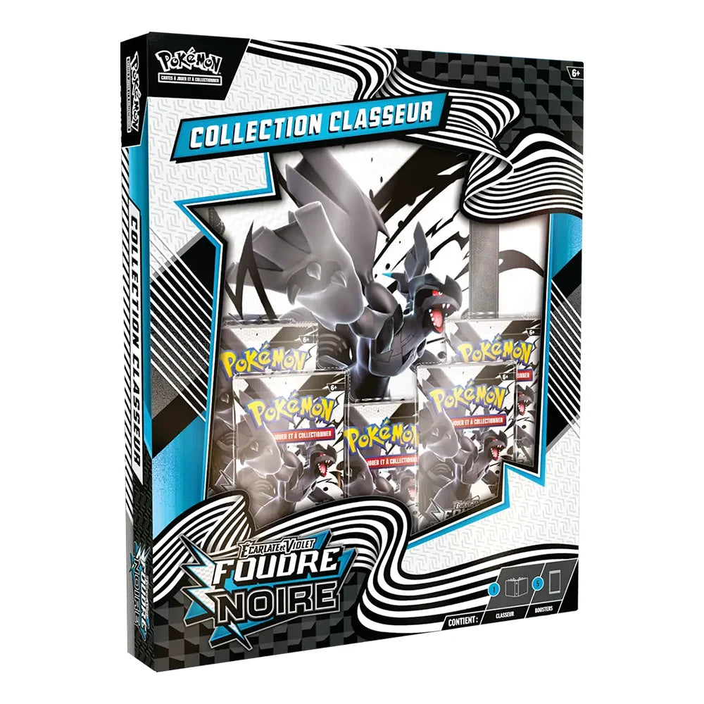 Coffret Classeur – Pokémon EV10.5 : Foudre Noire (Écarlate et Violet)