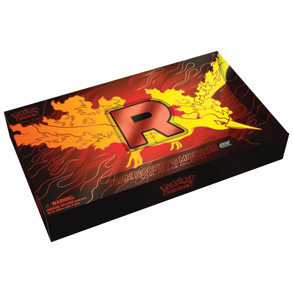 Team Rocket’s Moltres ex Ultra-Premium Collection – Pokémon TCG – English