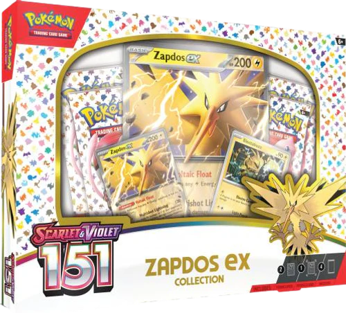 Scarlet & Violet 151 Zapdos ex Collection Box