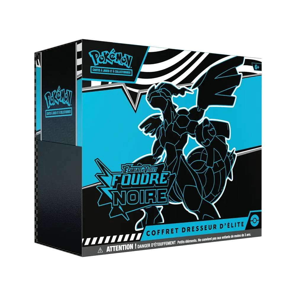 Coffret Dresseur d’Élite (ETB) – Pokémon EV10.5 : Foudre Noire (Écarlate et Violet)