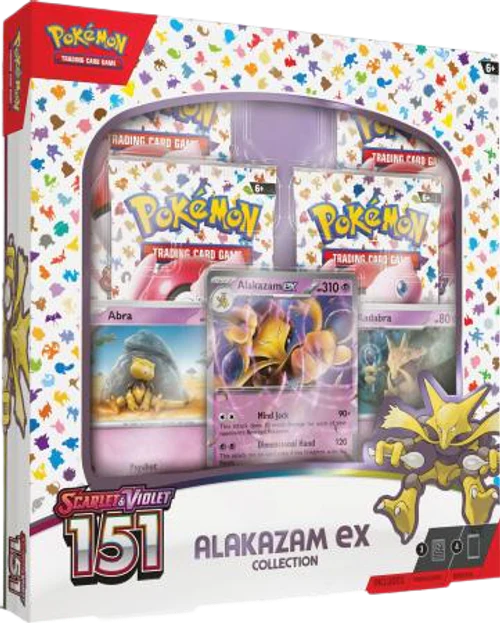 Scarlet & Violet 151 Alakazam ex Collection Box